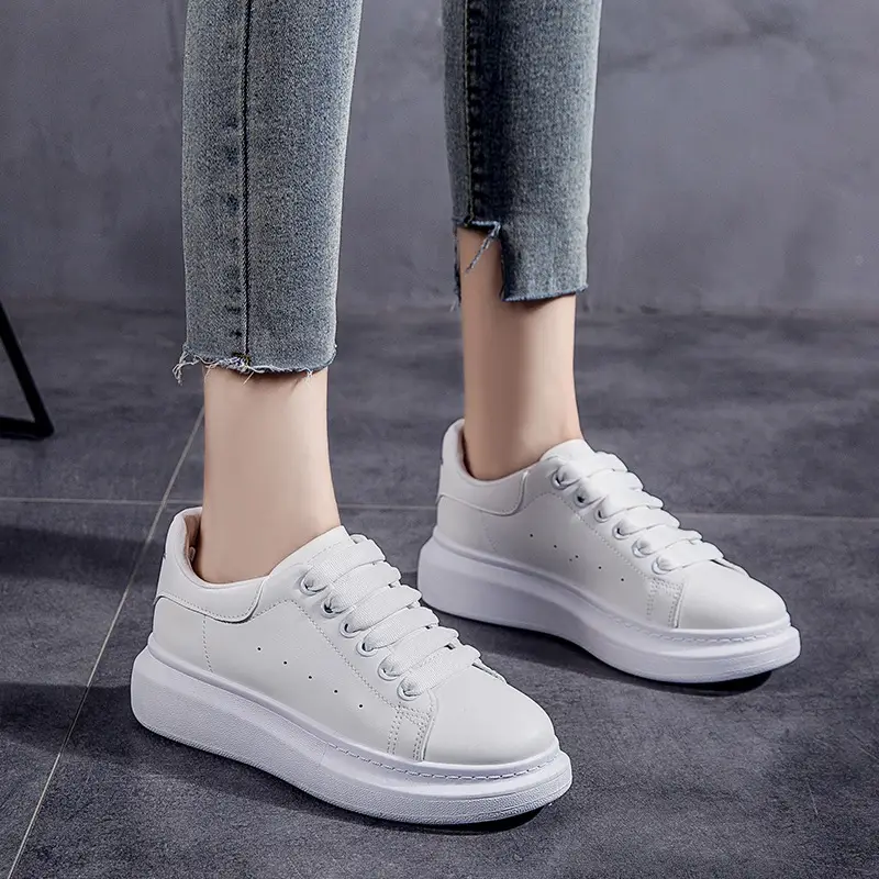 2025 White Korean Style Women's Casual Shoes - Image 7