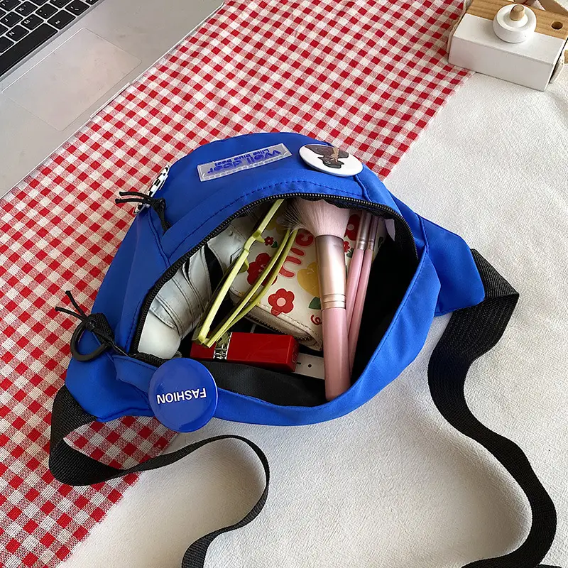 Women's Blue Crossbody Shoulder Bag 2022 Winter - Image 7