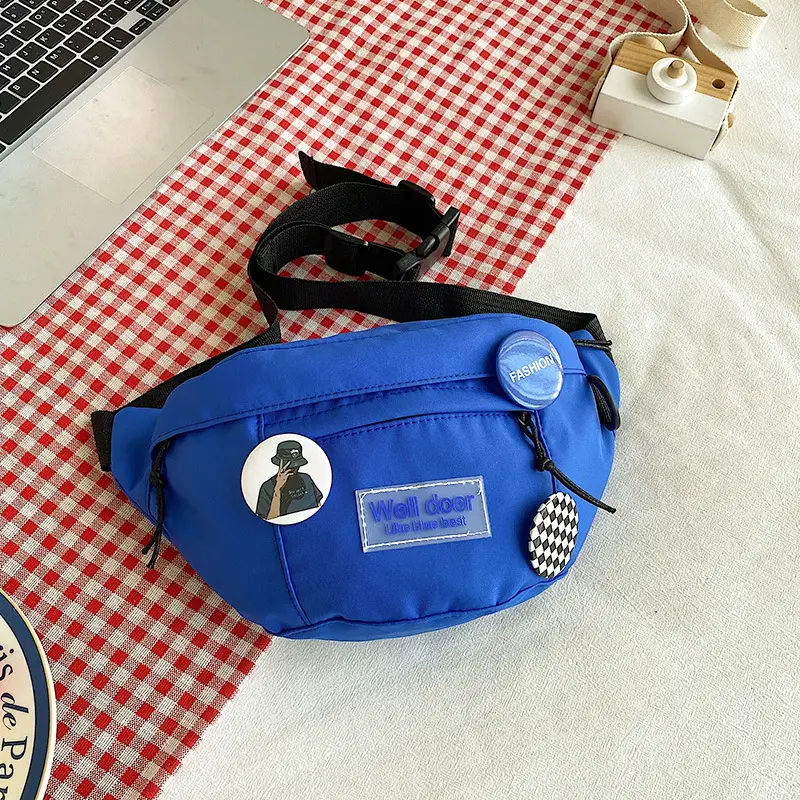 Women's Blue Crossbody Shoulder Bag 2022 Winter - Image 3