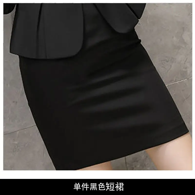 Women Business Suit Korean Style Autumn Three-Piece Set - Image 3