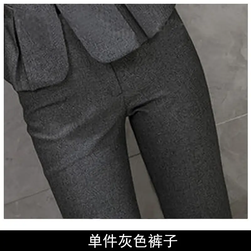 Women Business Suit Korean Style Autumn Three-Piece Set - Image 7