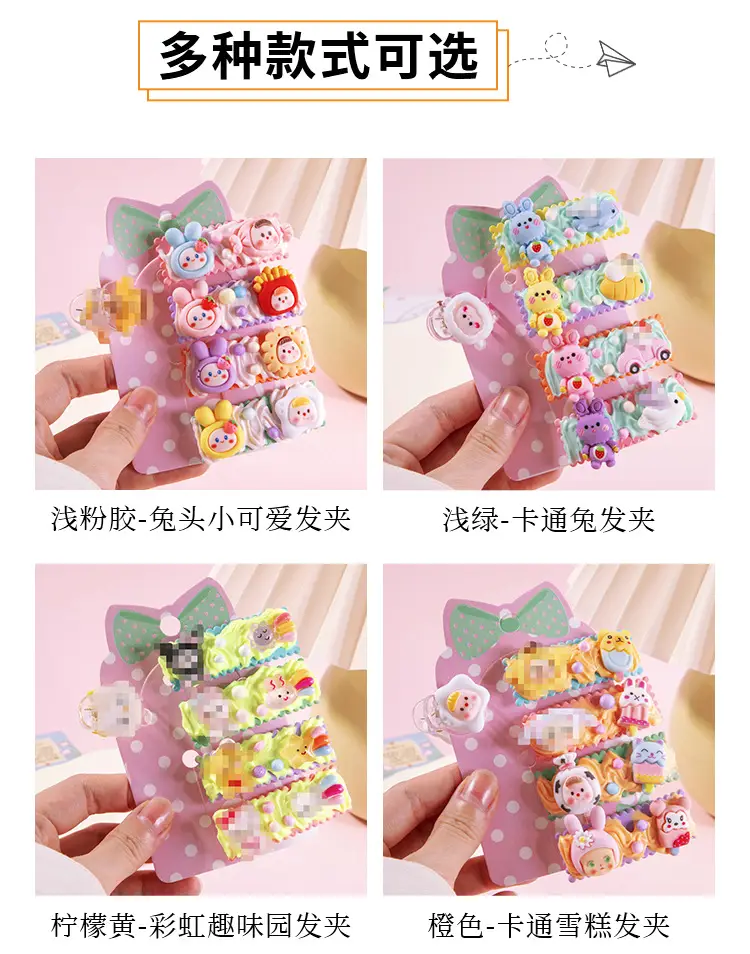 Cute Cartoon Hair Clips for Girls & Women — feature 7