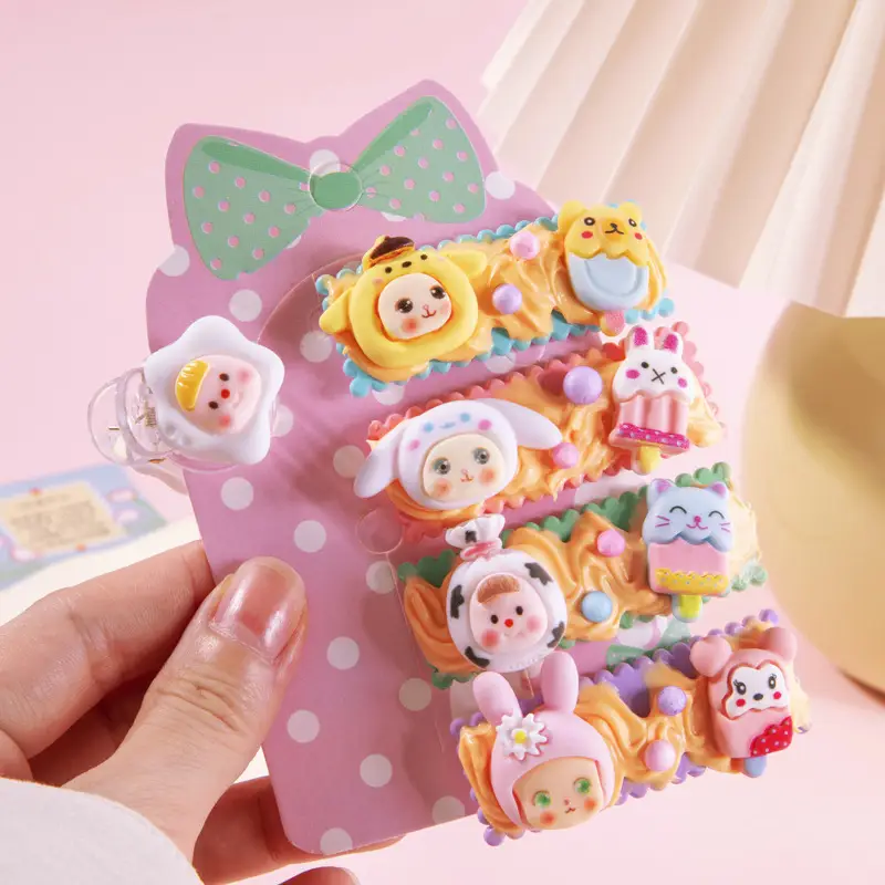 Cute Cartoon Hair Clips for Girls & Women - Image 4