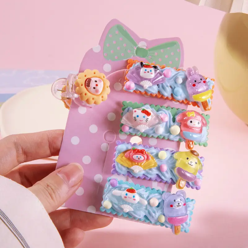 Cute Cartoon Hair Clips for Girls & Women - Image 9