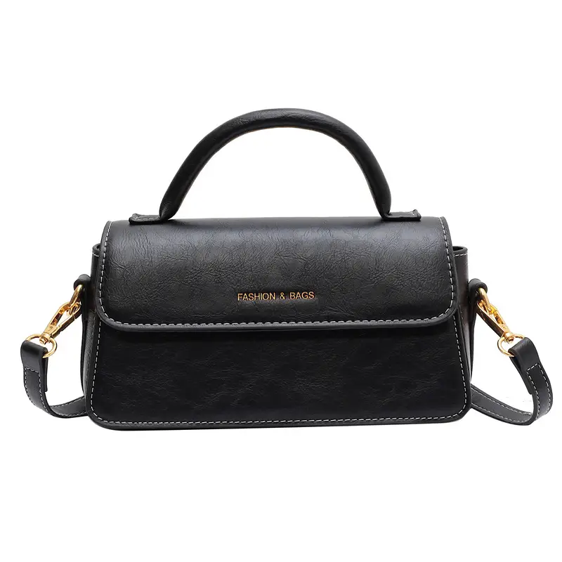 Black Women's Shoulder Bag 2022 New Fashion - Image 8