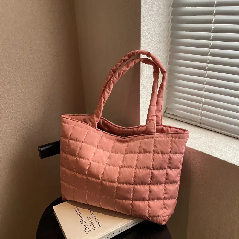 Green Quilted Shoulder Bag for Women 2026 - Image 8