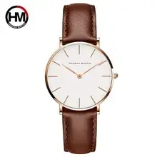 Women Cross-Border Leather Watch with Crystal Bracelet — feature 1