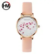 Women Cross-Border Leather Watch with Crystal Bracelet — feature 15