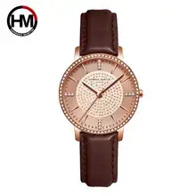 Women Cross-Border Leather Watch with Crystal Bracelet — feature 21