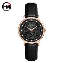 Women Cross-Border Leather Watch with Crystal Bracelet — feature 27