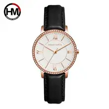 Women Cross-Border Leather Watch with Crystal Bracelet — feature 29