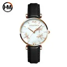 Women Cross-Border Leather Watch with Crystal Bracelet — feature 9