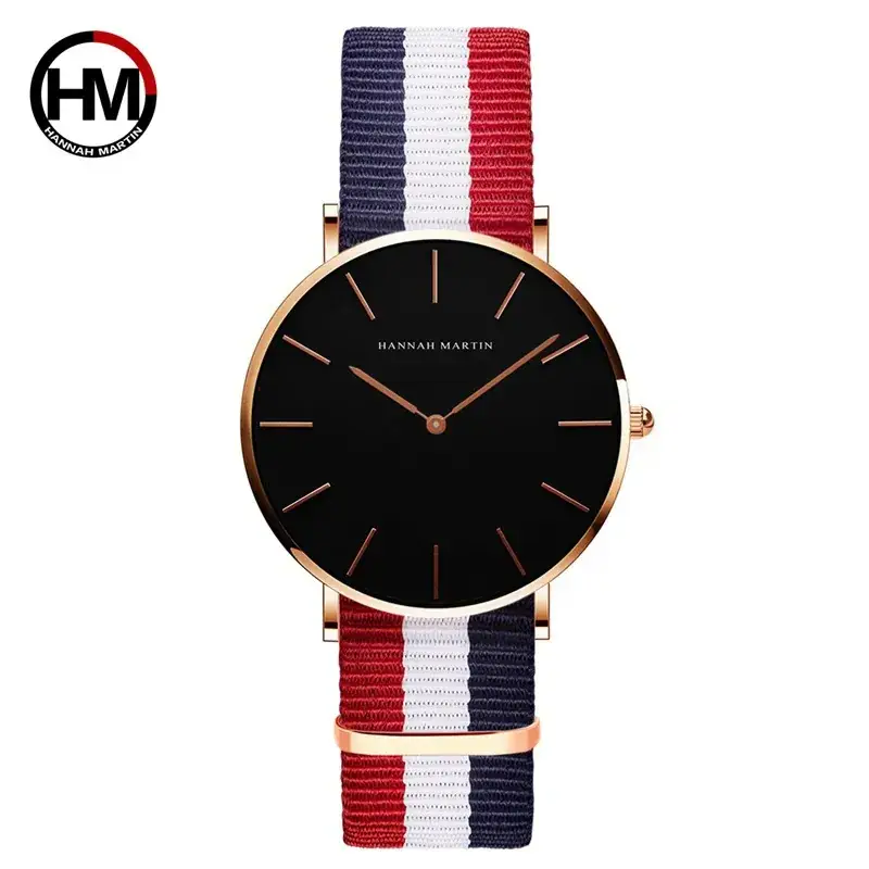 Women Cross-Border Leather Watch with Crystal Bracelet - Image 10