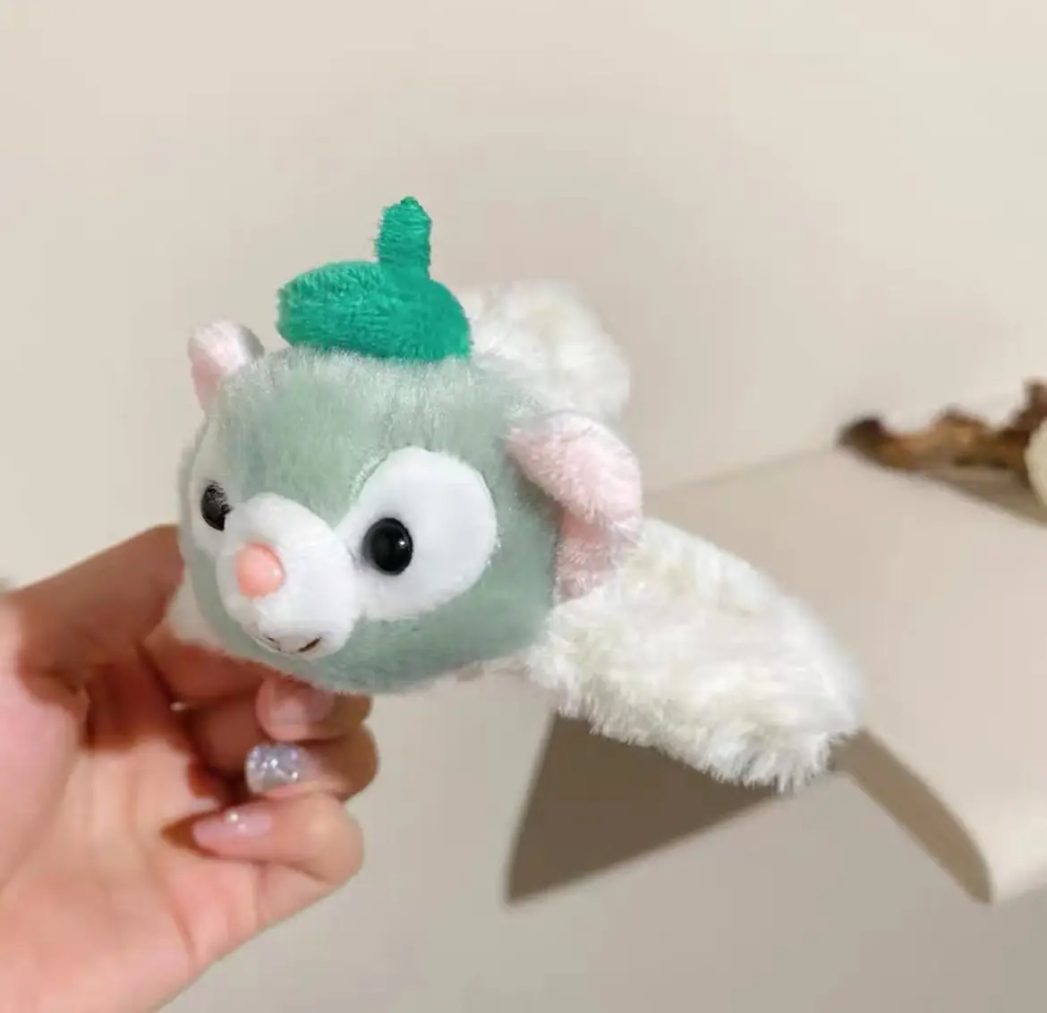 Cute Plush Velvet Hairpin with Cinnamon Dog Shark Clip - Image 8