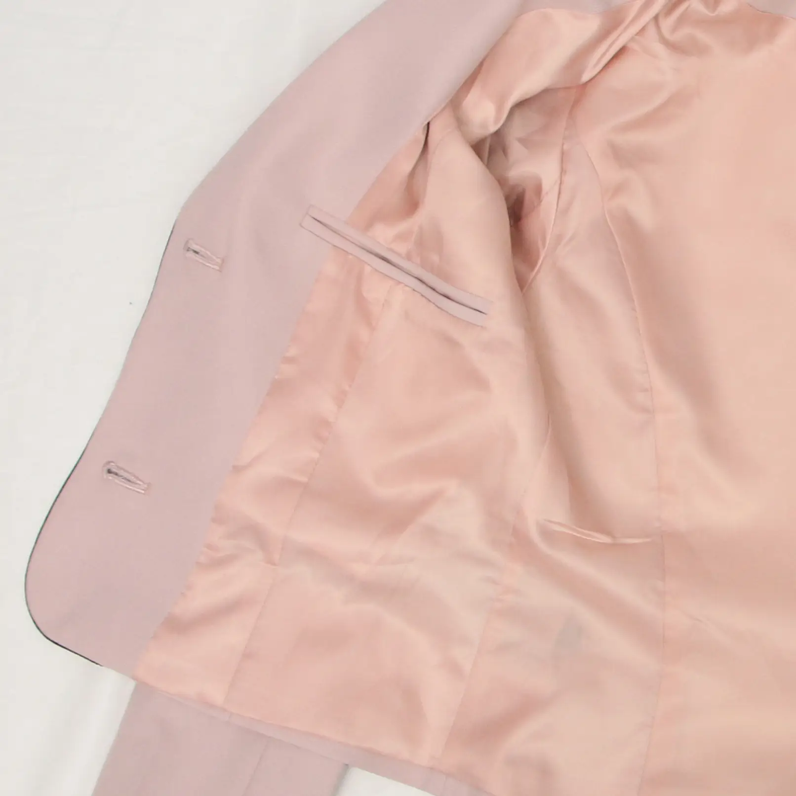 Women's V-Neck Sleeveless Vest Pink Small — feature 19
