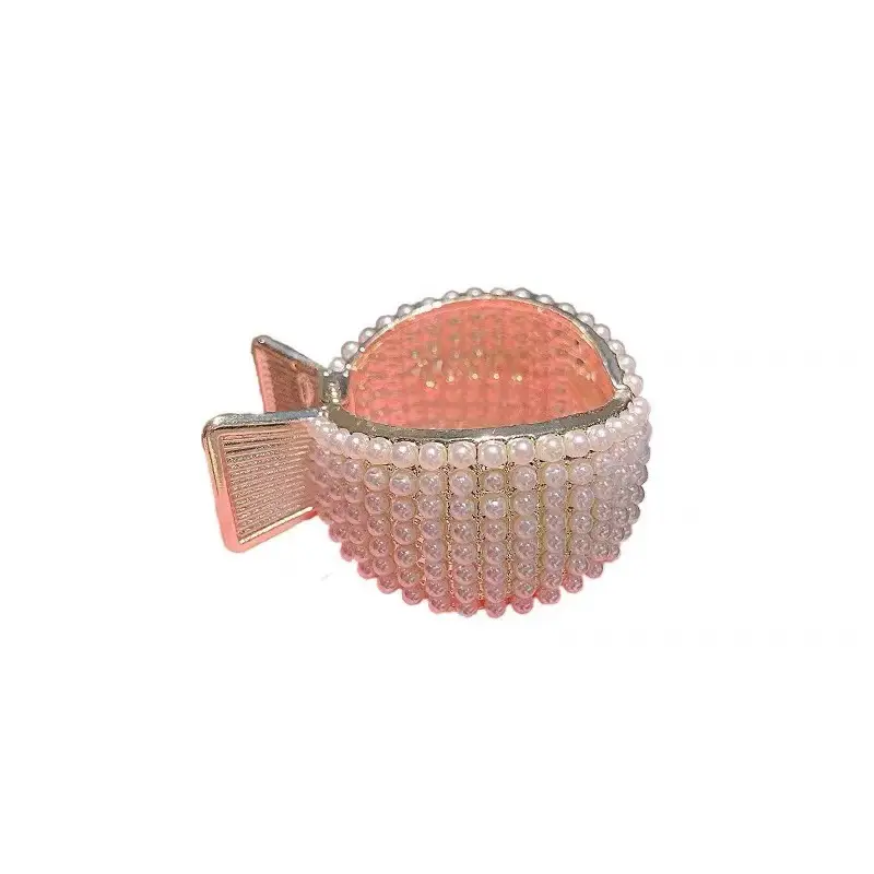 2022 New High Ponytail Grip Clip Net Red Hairpin - Image 5