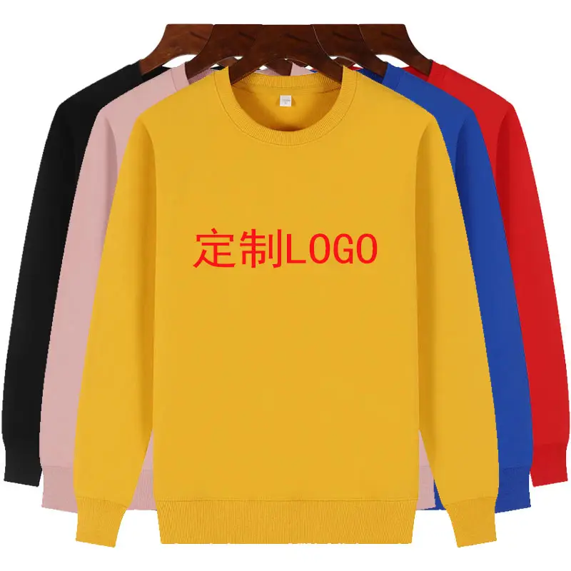 Red Cotton Round Neck Sweatshirt for Men - Image 17