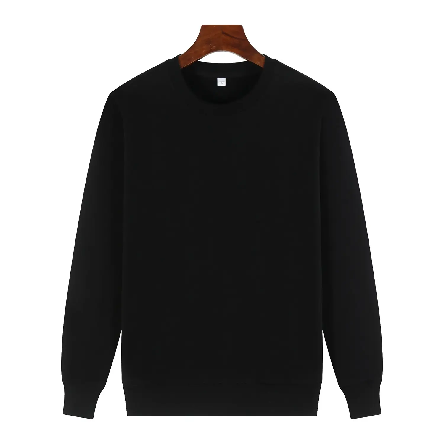 Red Cotton Round Neck Sweatshirt for Men - Image 21