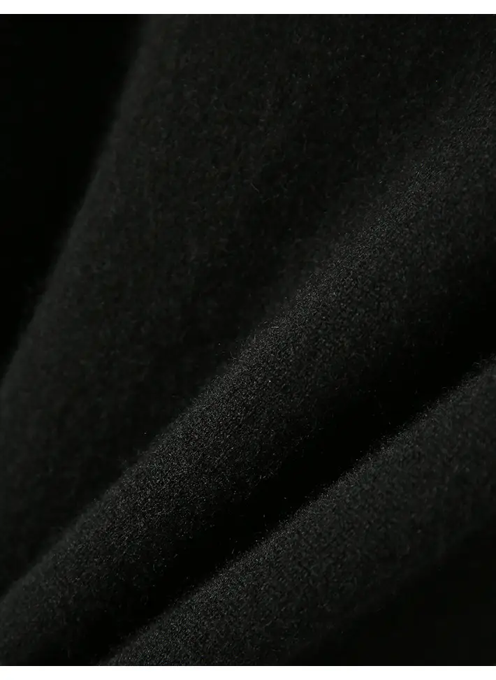 Women Button Slit Knit Cardigan Black 2025 — feature 16