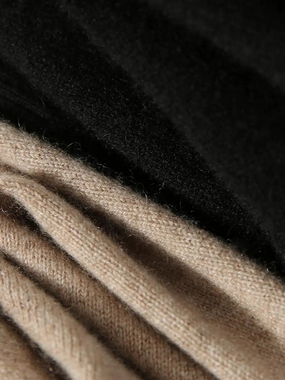 Women Button Slit Knit Cardigan Black 2025 — feature 3