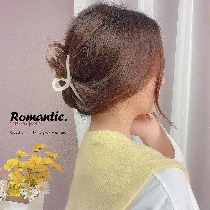 New French Elegant Shark Clip Large Back Head Clip - Image 10