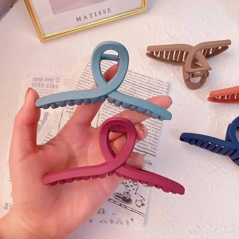 New French Elegant Shark Clip Large Back Head Clip - Image 12