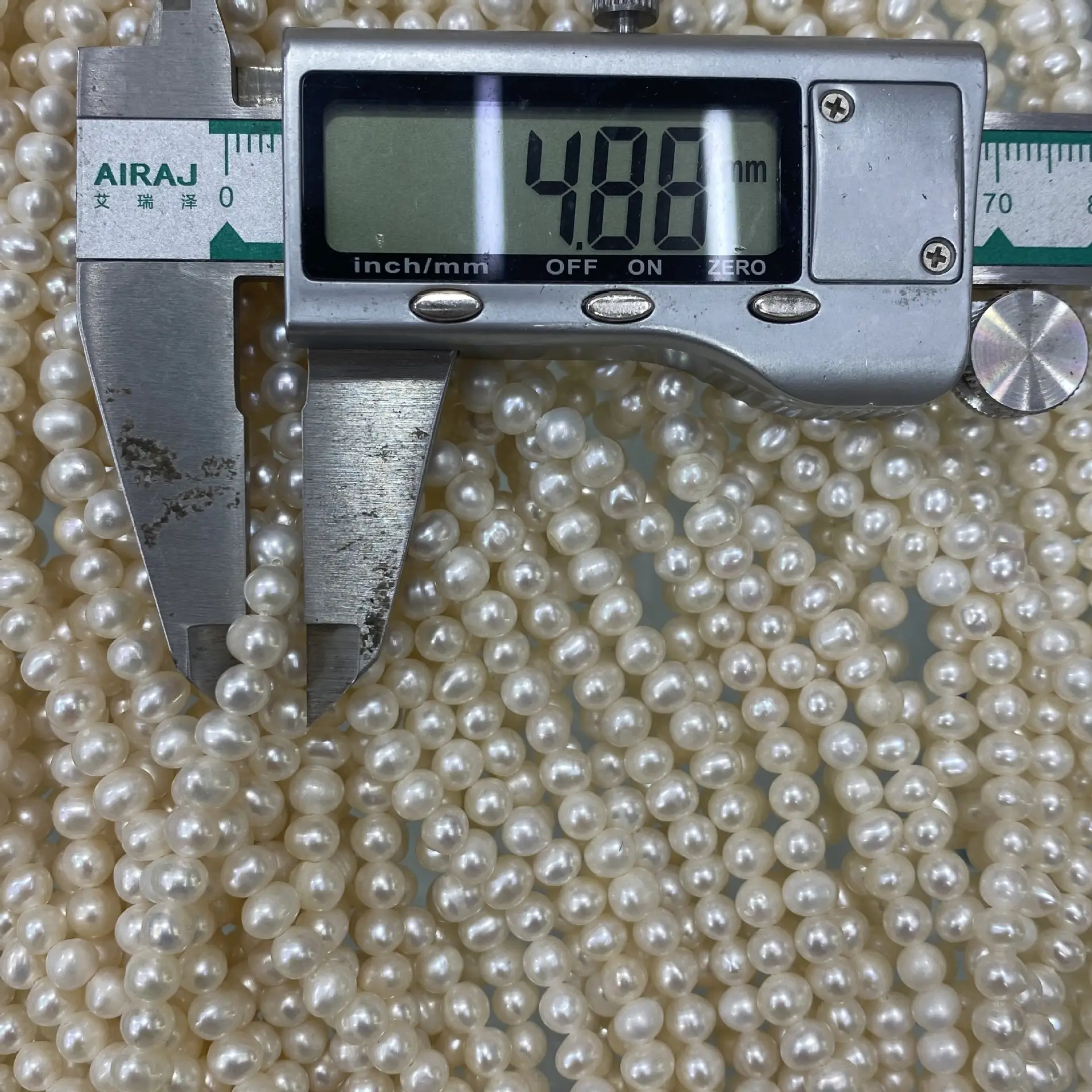 Natural Freshwater Pearl 4-5mm No Flower Skin Basic No Pattern - Image 2