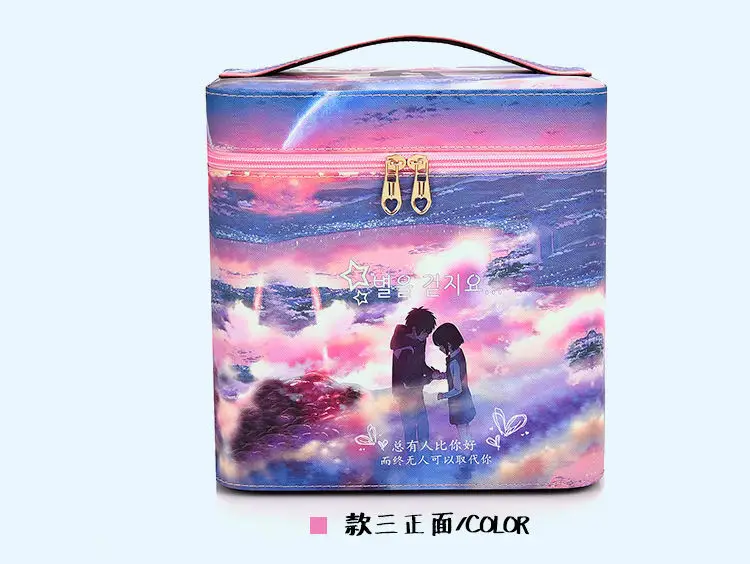 Large Capacity Cosmetic Storage Box with Travel Suitcase — feature 23