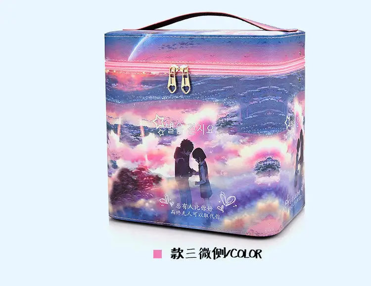 Large Capacity Cosmetic Storage Box with Travel Suitcase — feature 24