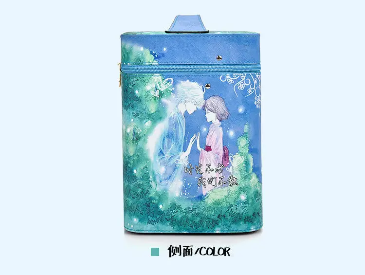 Large Capacity Cosmetic Storage Box with Travel Suitcase — feature 31