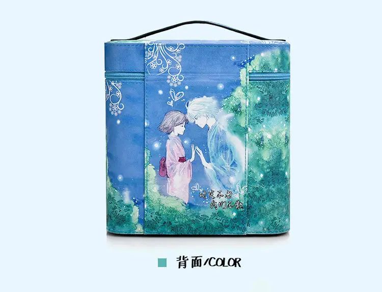 Large Capacity Cosmetic Storage Box with Travel Suitcase — feature 32