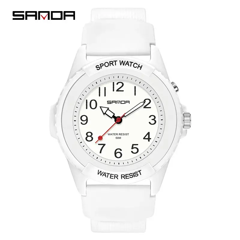 Sanda Quartz Watch for Men Women Sport Water Resistant - Image 16