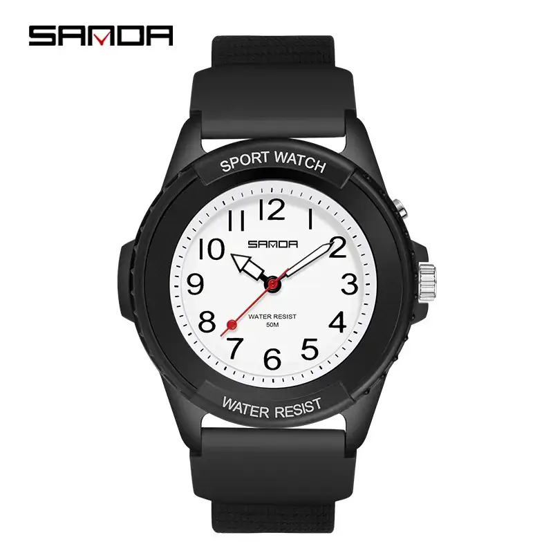Sanda Quartz Watch for Men Women Sport Water Resistant - Image 10