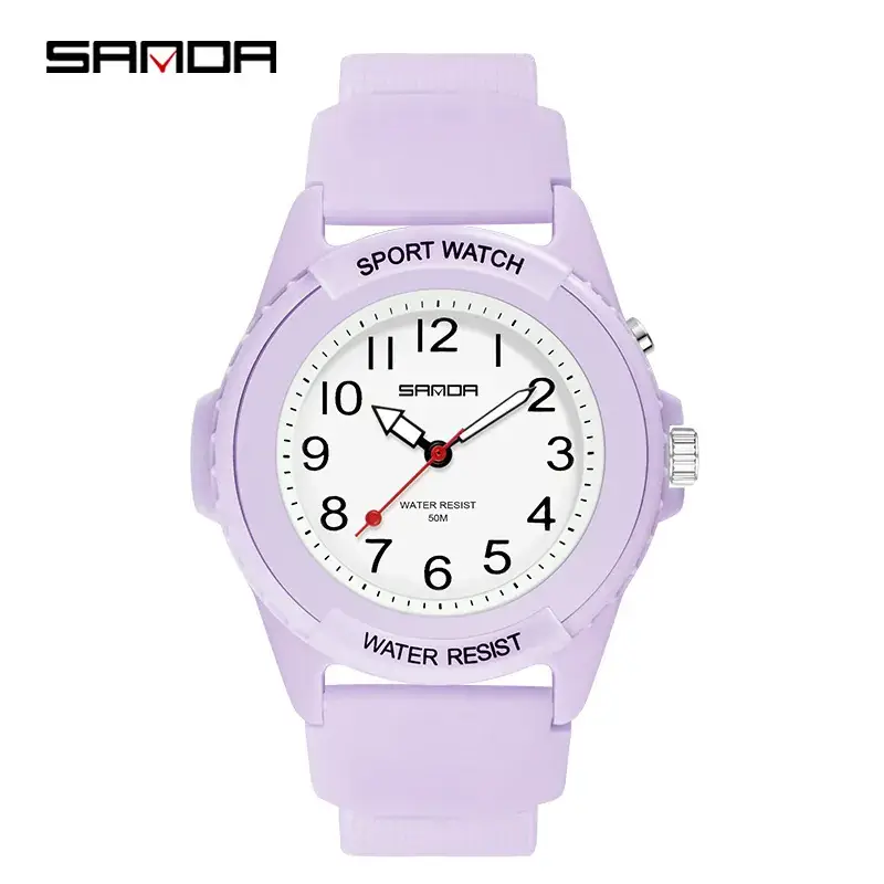 Sanda Quartz Watch for Men Women Sport Water Resistant - Image 8