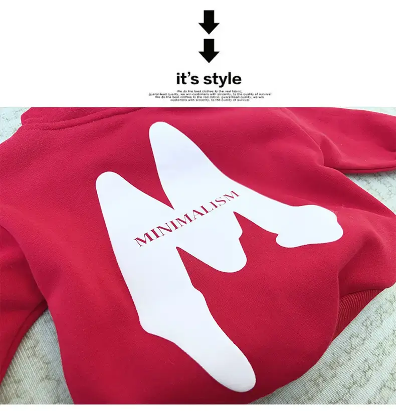 Red Hooded Velvet Sweatshirt for Kids & Teens 2025 — feature 17