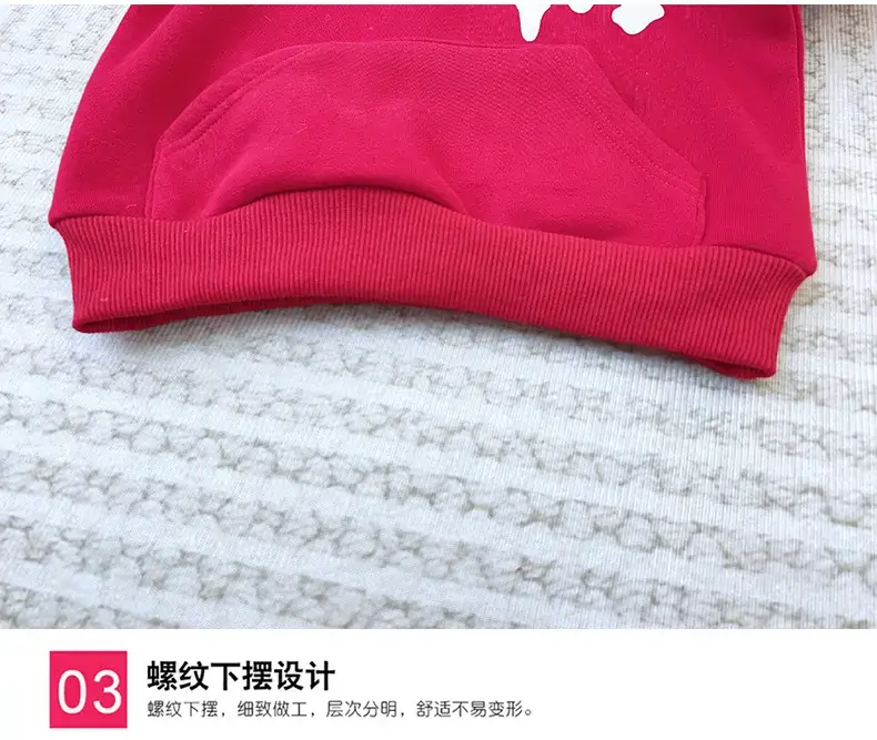 Red Hooded Velvet Sweatshirt for Kids & Teens 2025 — feature 20
