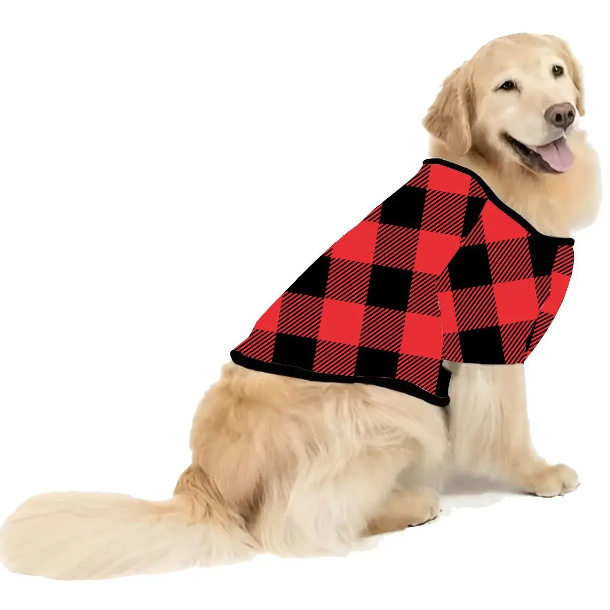 Tianming Christmas Pajama Set Red Plaid Parent-Child Suit - Image 7