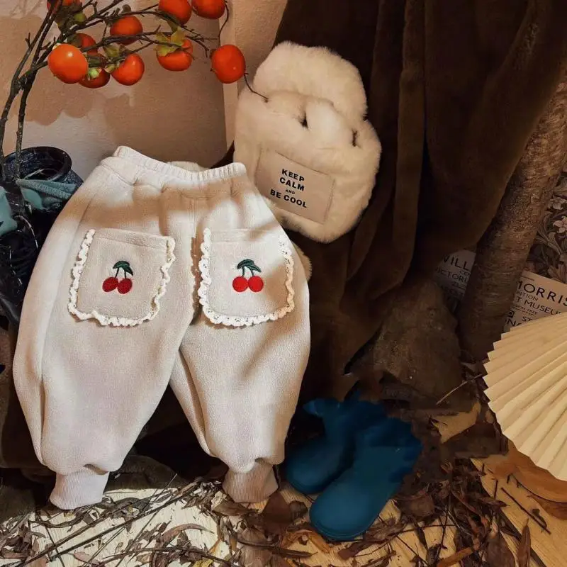 Cute Fleece Lined Leggings for Girls 2025 - Image 9