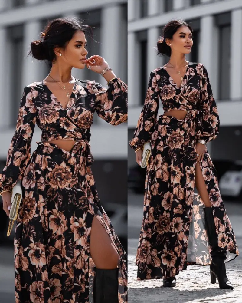 2022 Leopard Print Two-Piece Suit for Women — feature 5