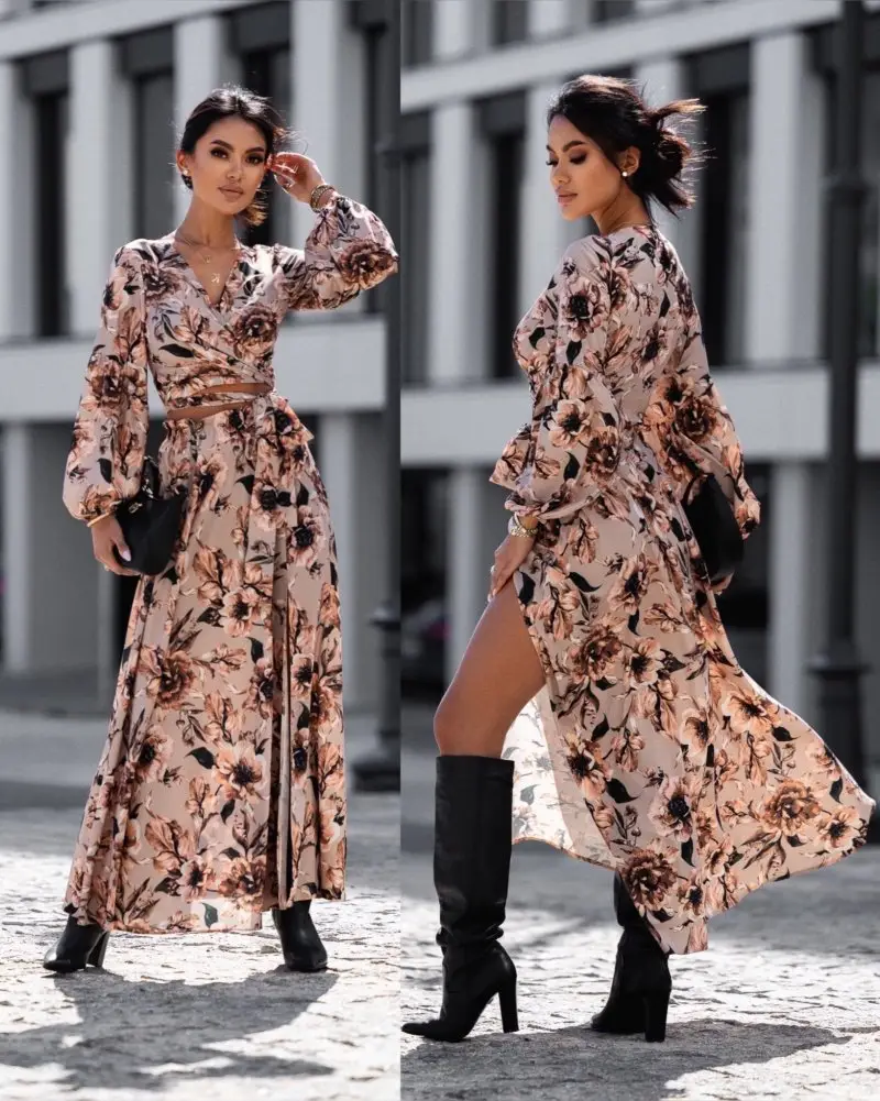 2022 Leopard Print Two-Piece Suit for Women — feature 9