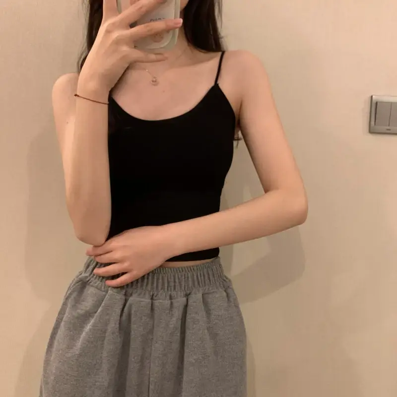 2022 Summer Camisole with Breast Pads for Women — feature 17