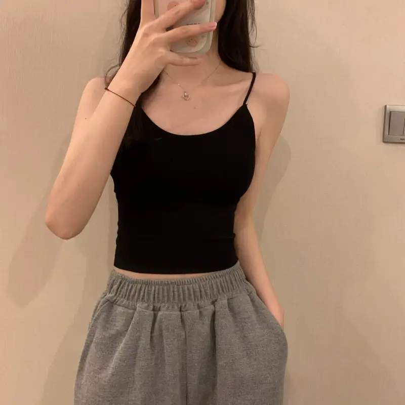 2022 Summer Camisole with Breast Pads for Women — feature 18