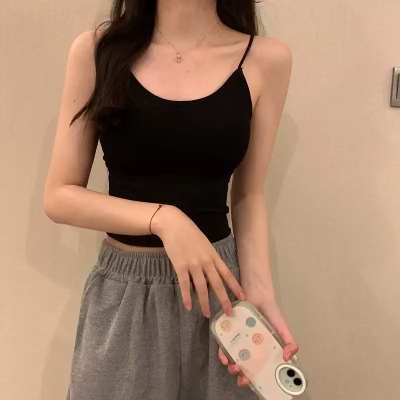 2022 Summer Camisole with Breast Pads for Women — feature 19