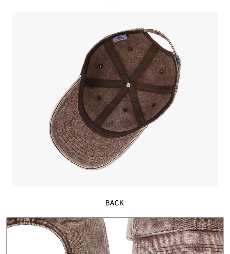 Stone Mill Washed Baseball Cap for Men Women — feature 9