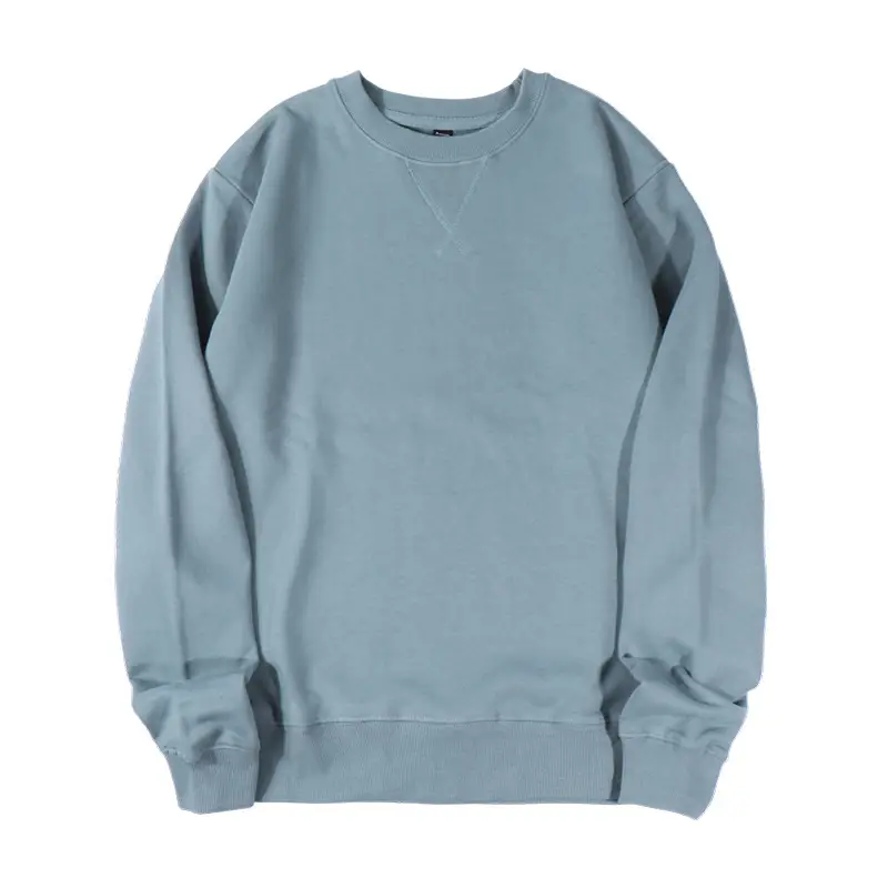 Brown Long Sleeve Crewneck Sweatshirt for Men Women