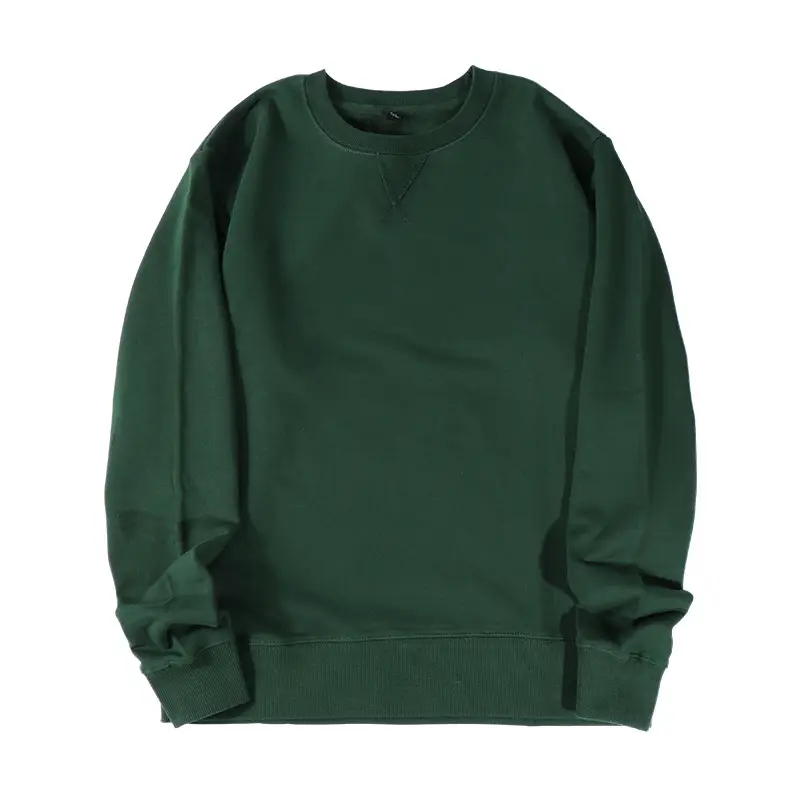 Brown Long Sleeve Crewneck Sweatshirt for Men Women