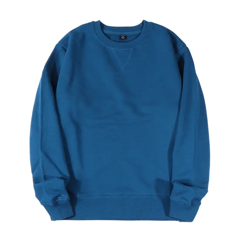 Brown Long Sleeve Crewneck Sweatshirt for Men Women
