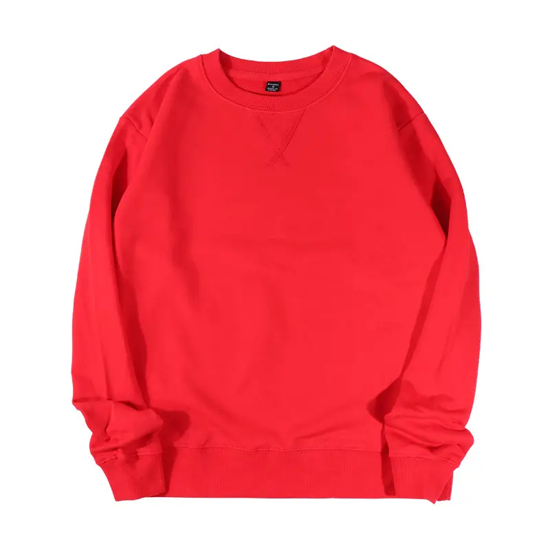Brown Long Sleeve Crewneck Sweatshirt for Men Women