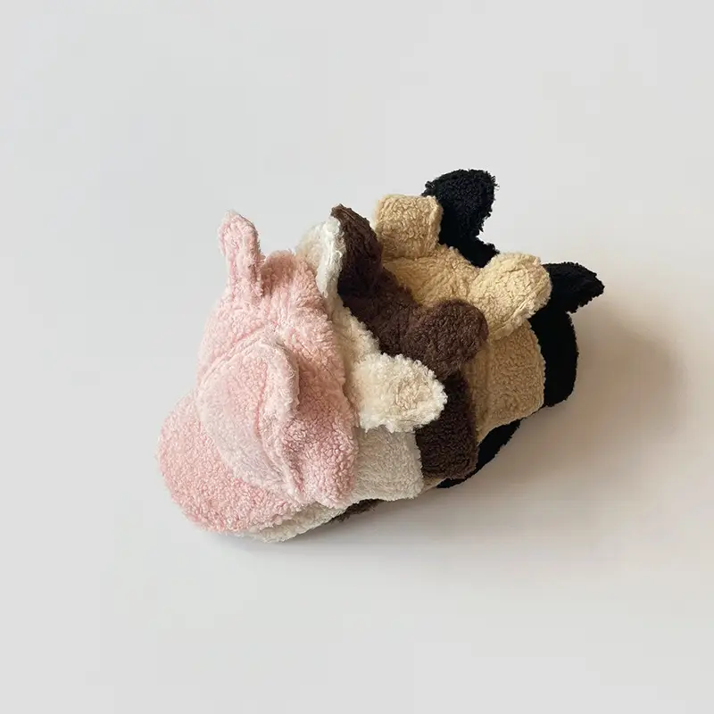 Autumn Rabbit Hat for Girls Warm Cap