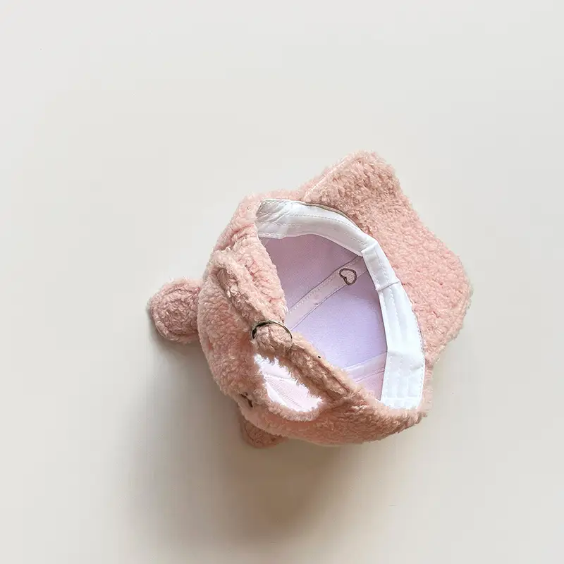 Autumn Rabbit Hat for Girls Warm Cap